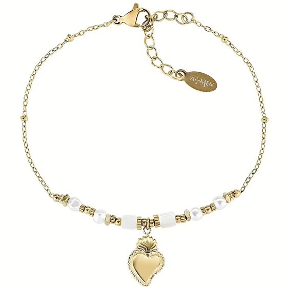 Armband Amen Dame Acciaio donna in Stahl Agata ACBR818375G - ACBR818375G